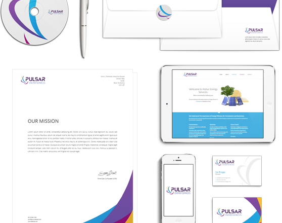 Pulsar Energy Services Branding